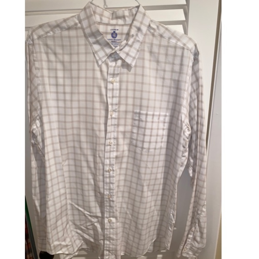 J Crew Men’s Large Button Up Shirt
